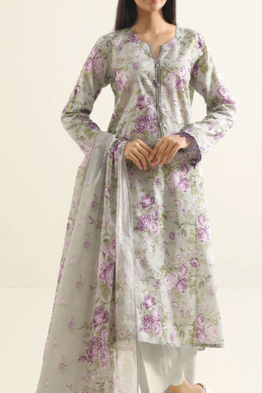 Saya Premium Printed Lawn 3PC