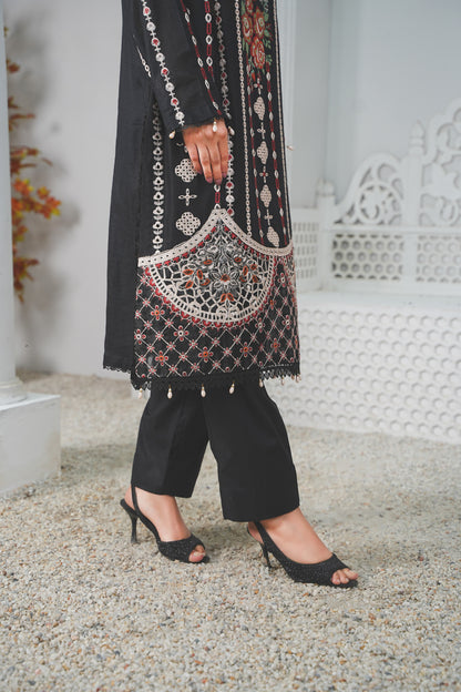 Silk & Stories Luxury Heavy Embroidered 3PC