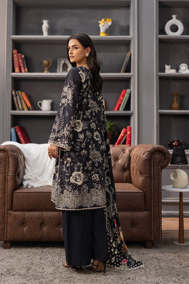 Raiha Luxury Printed Linen 3PC