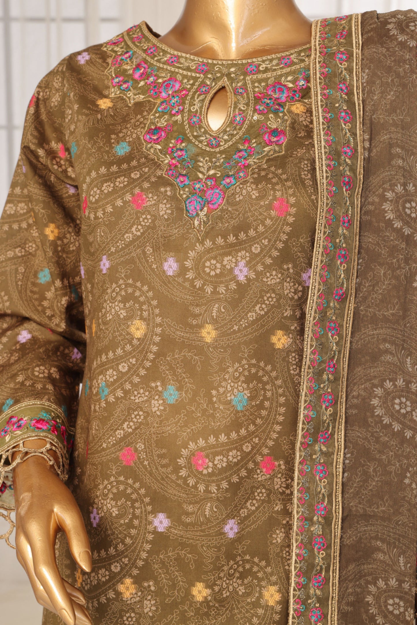 Khoobsurat By Anaya Noor Fine Jacquard Lawn 3-PC