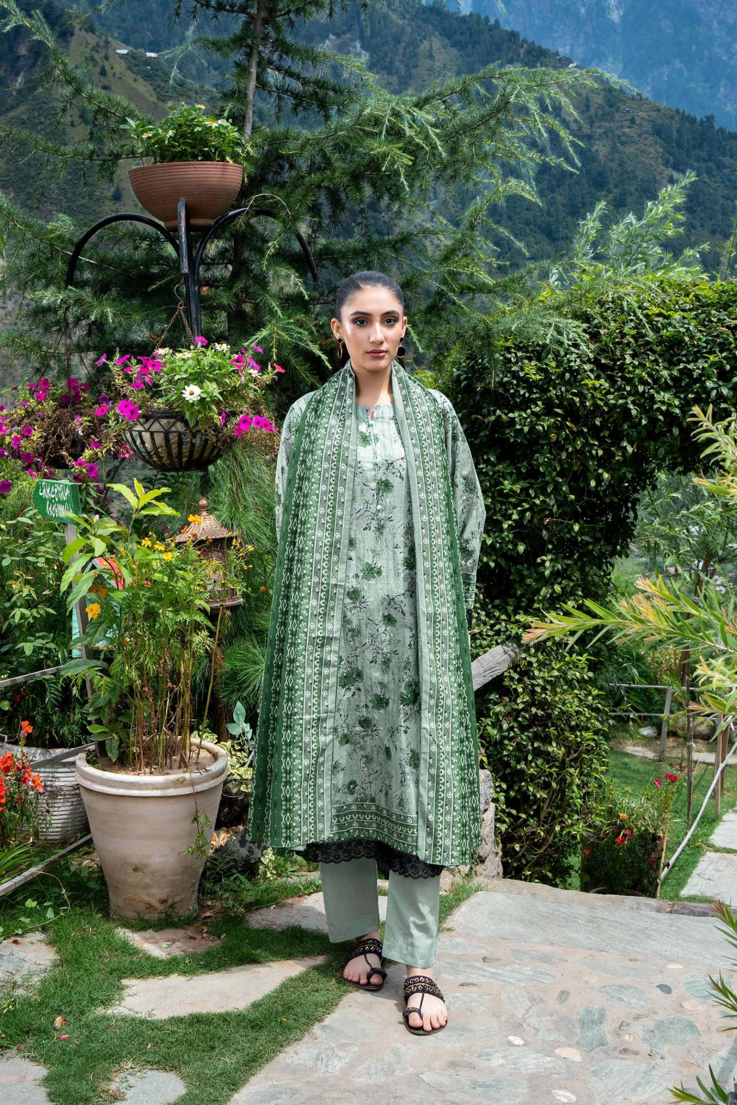 Zesh Airjet Printed Khaddar 3PC