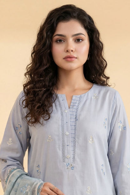 Zaib-o-Zeenat By Neeshey Luxury Laser-Kari Embroidered Lawn Volume-3PC