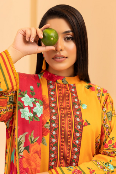 Motifz Premium Printed Linen 3PC