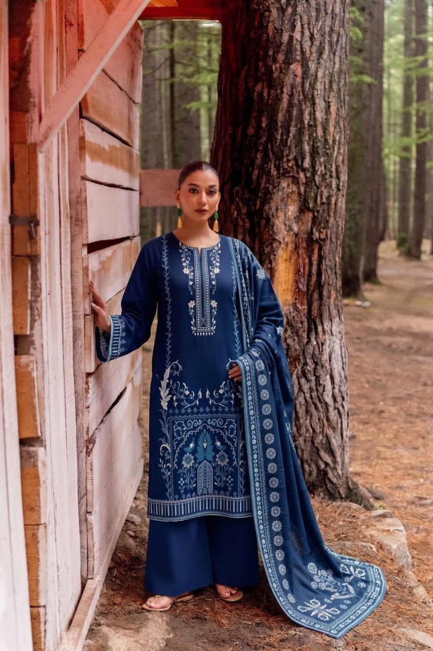 Mirha By Shanaya Digital Printed Marina Leather 3PC