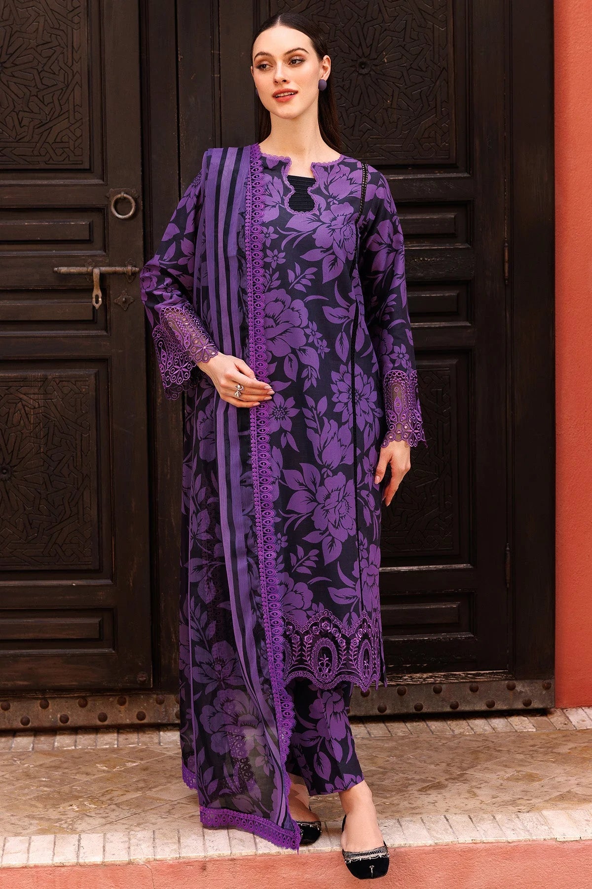 Farasha Digital Printed Lawn 2PC
