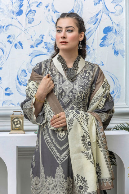 Rahat By Janan Digital Printed Lawn 3PC