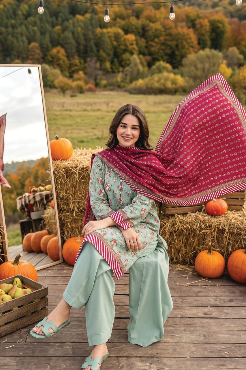 Salina By Regalia Digital Printed Khaddar 3PC