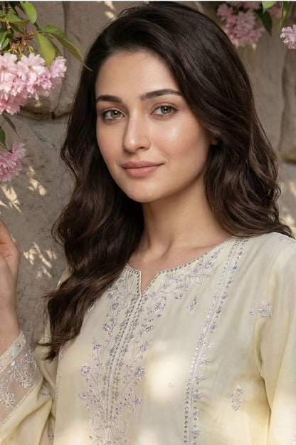 Farmaish | Dressline | Semi-Stitched |  Lawn