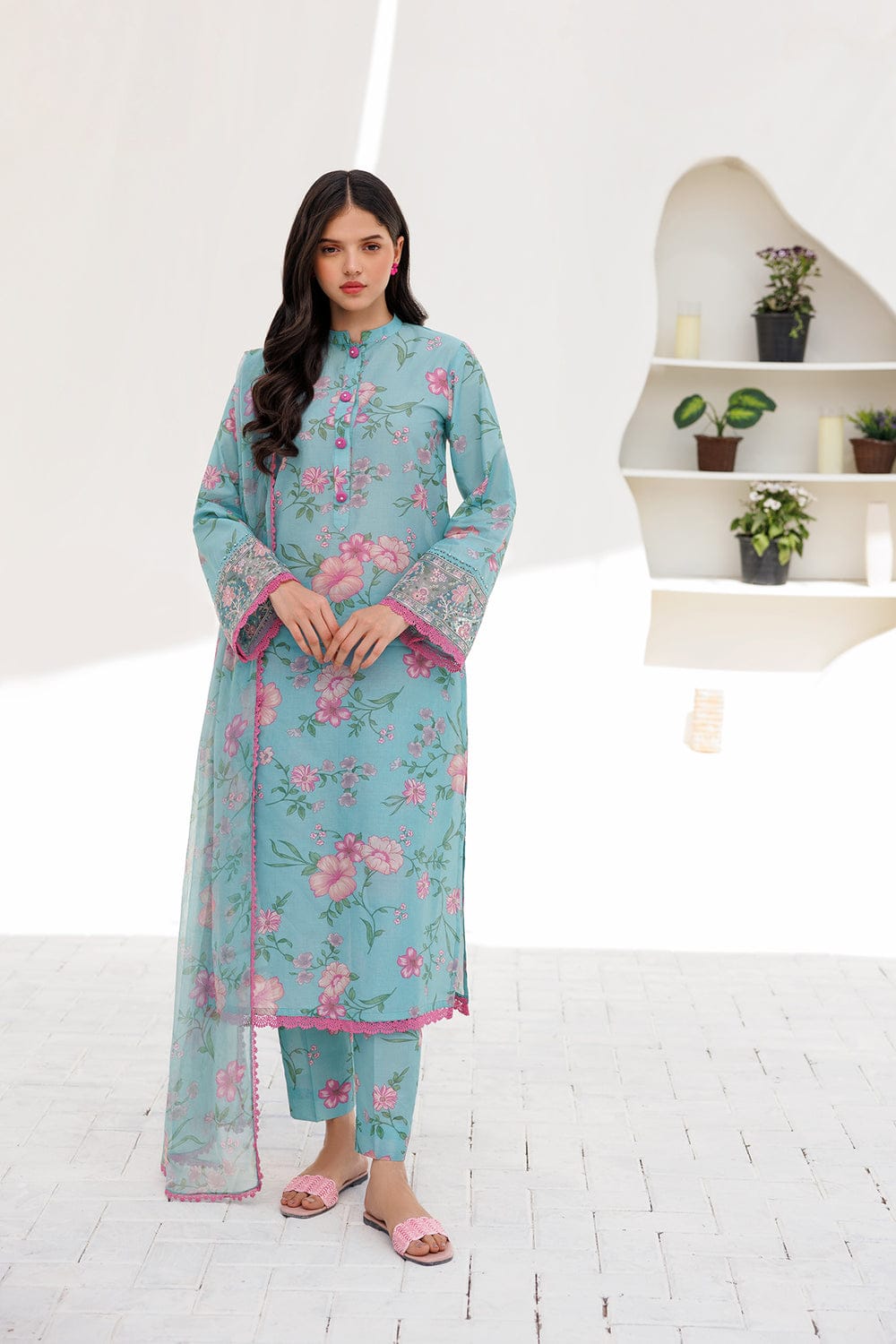 Farasha allover Printed Lawn 2-PC