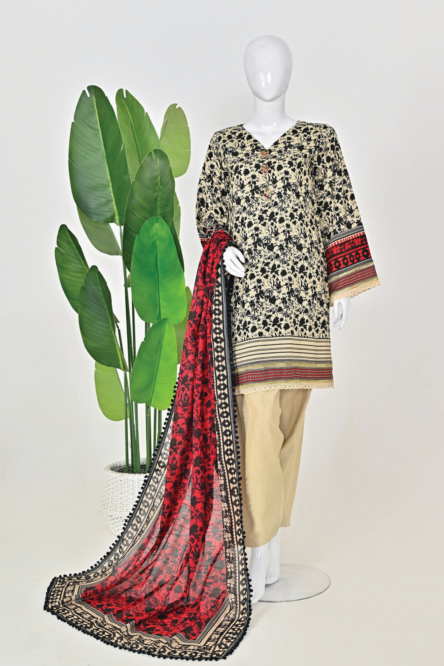 Murashe Printed Viscose 3PC