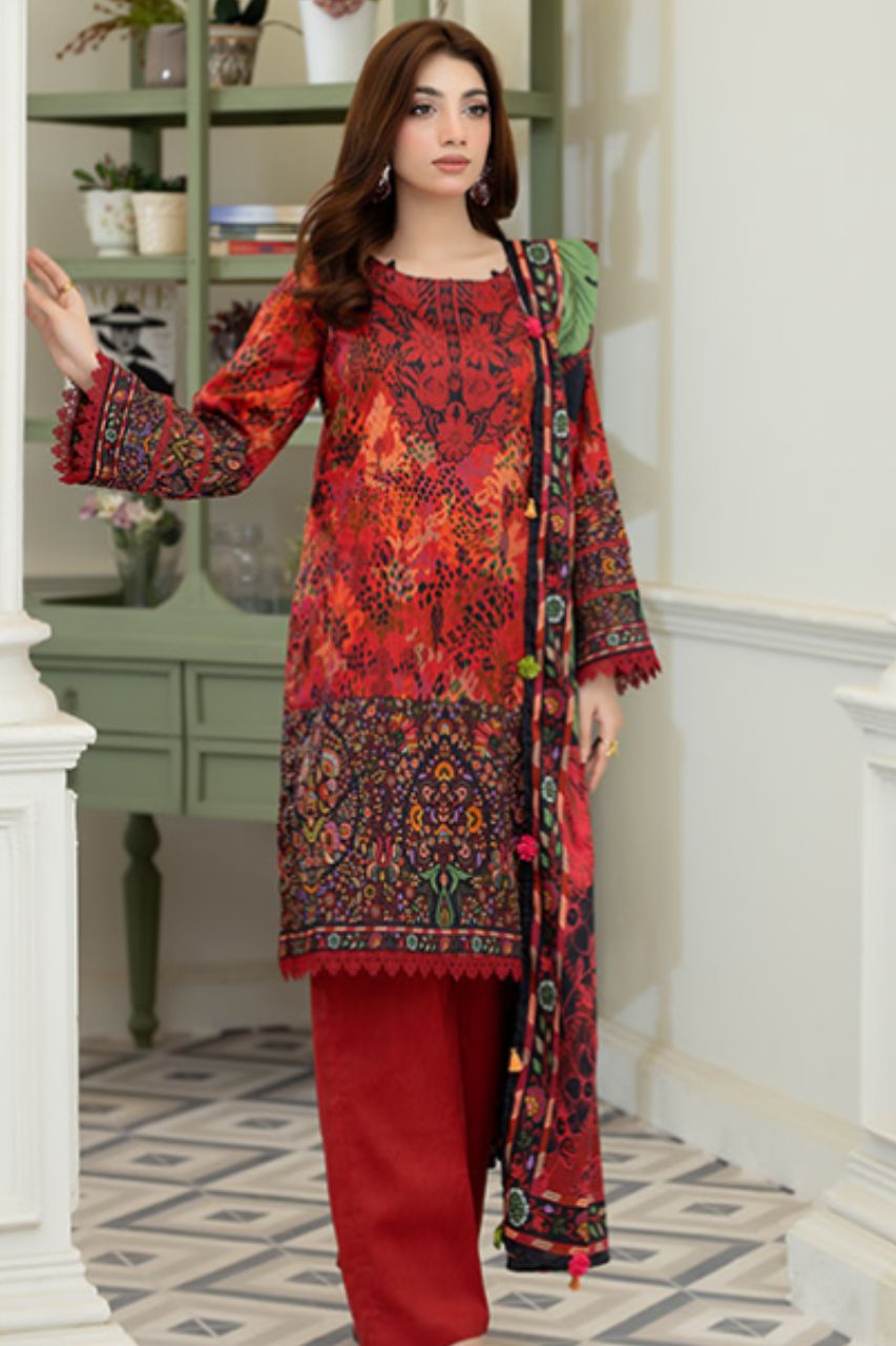 Tabasum By Paltar Premium Printed Lawn 3PC