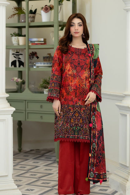 Tabasum By Paltar Premium Printed Lawn 3PC