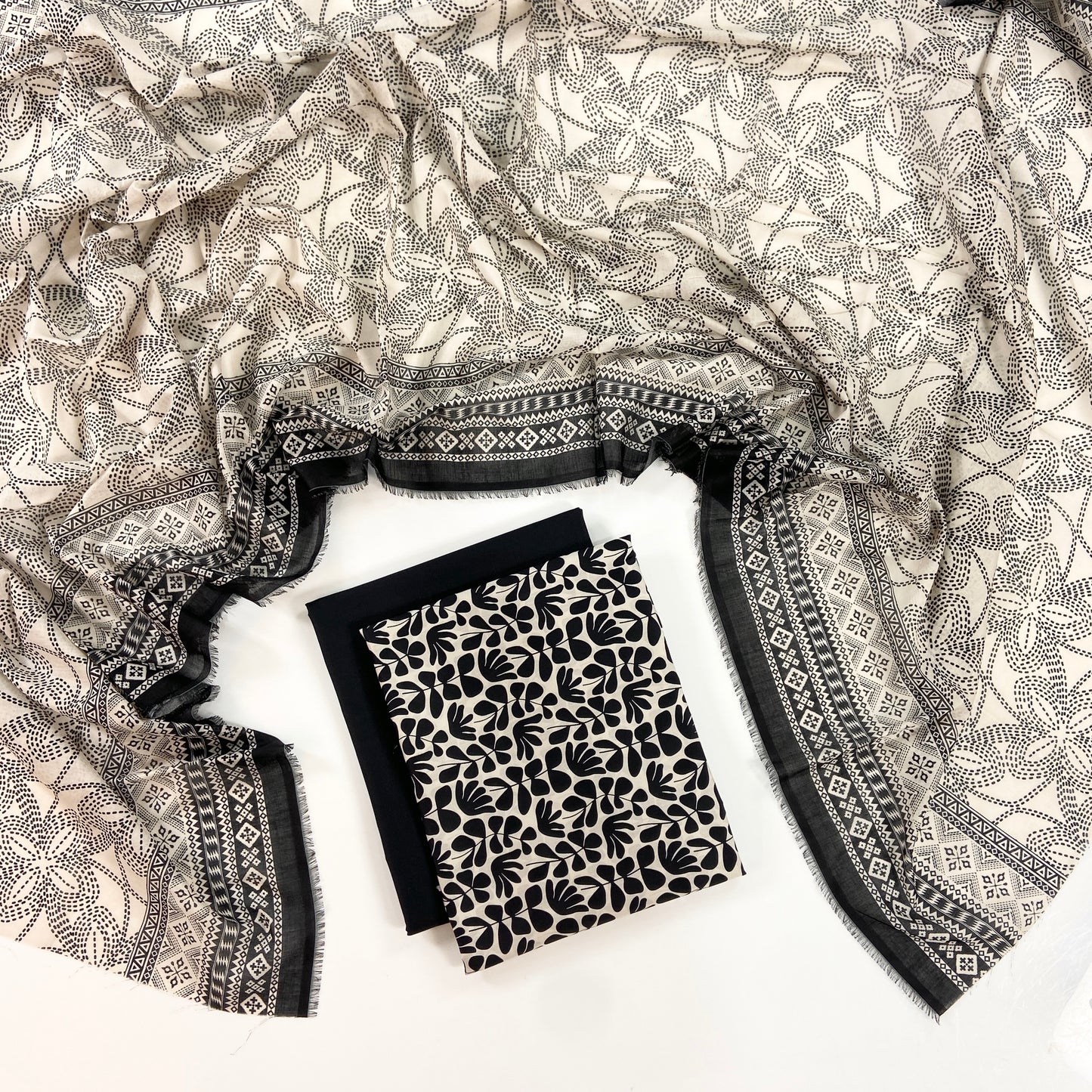 Regalia Black Series Digital Printed Lawn 3PC