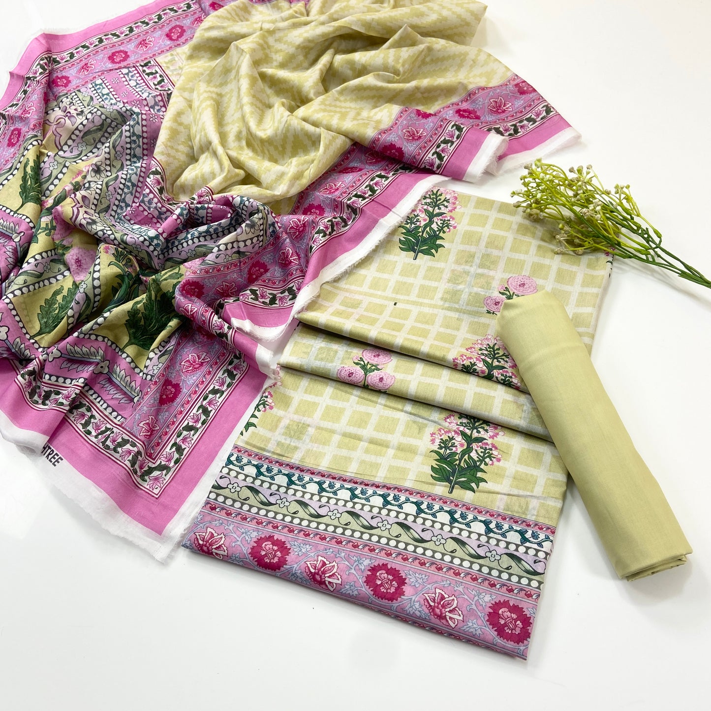 Beechtree Summer Digital Printed Lawn 3PC