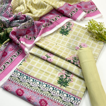 Beechtree Summer Digital Printed Lawn 3PC