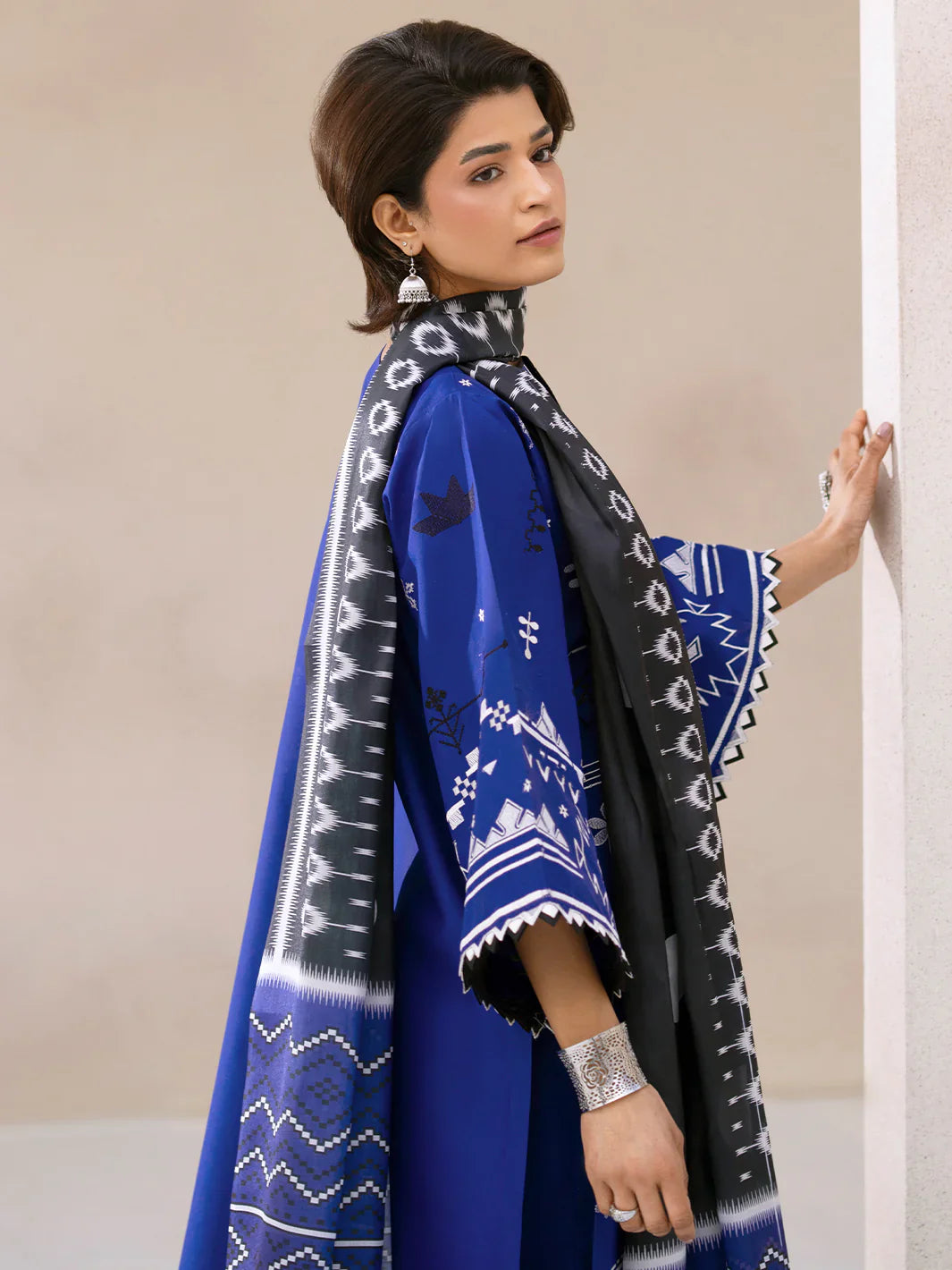 Aina by Bin Ilyas luxury Lawn 3-PC