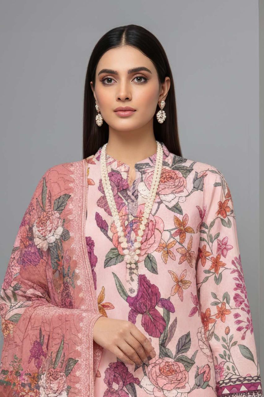 Fatima Maryam Premium Printed Lawn 3PC