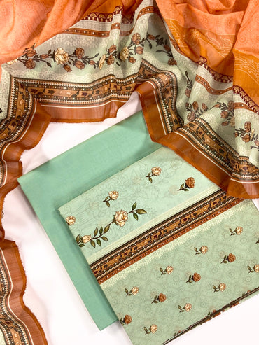 Rijja By Murashe Digital Printed Lawn 3PC