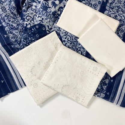 Chikenkari Anaya Noor Lawn 3-PC