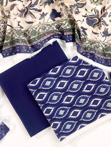 Mashaim Digital Printed Lawn 3PC