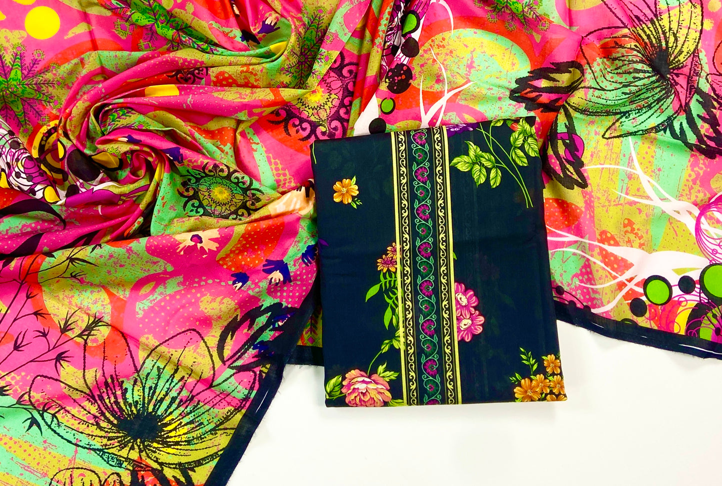 Edenrobe Digital Printed Lawn-2PC