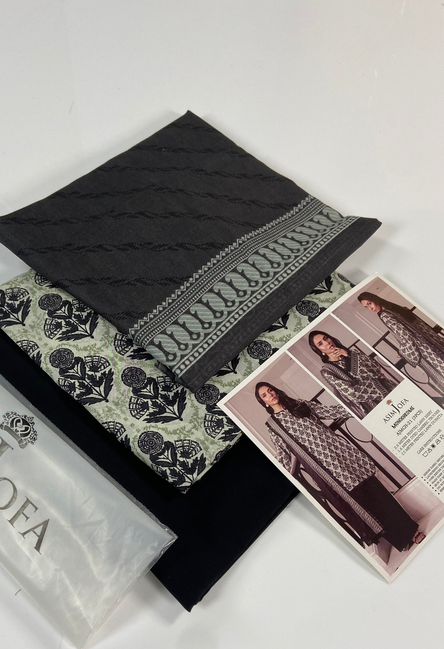 Asim Jofa Digital Printed Lawn 3PC