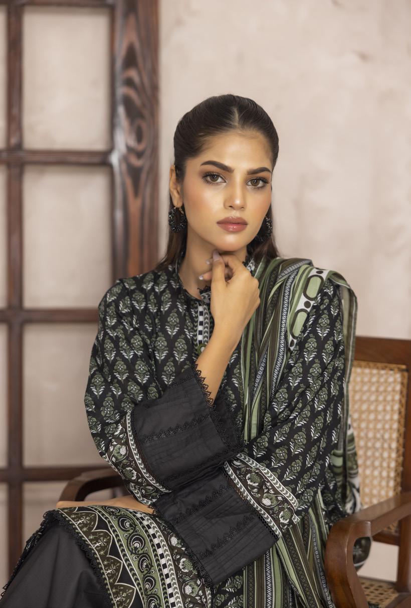 Salina Regalia Lawn Printed 3-PC