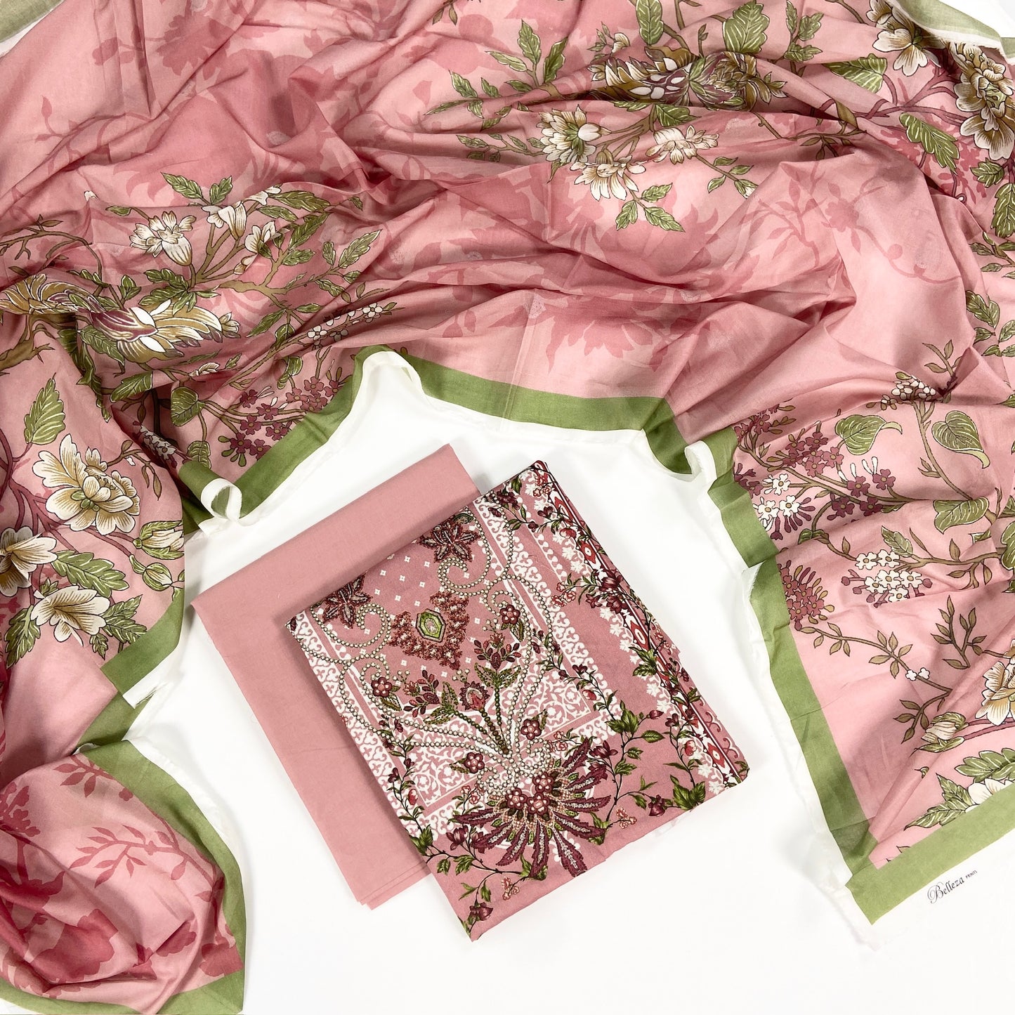 Belleza Digital Printed Lawn 3PC