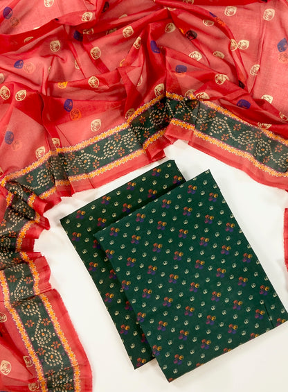 Anaya Noor Digital Printed Lawn With Voil Dupatta 3PC