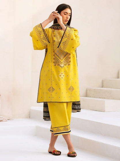 Aina by Bin Ilyas luxury Lawn 3-PC