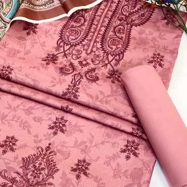 Mausummery Digital Printed Linen 3PC