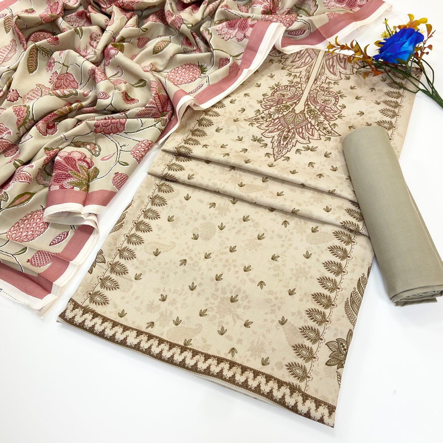 Mausummery Digital Printed Linen 3PC
