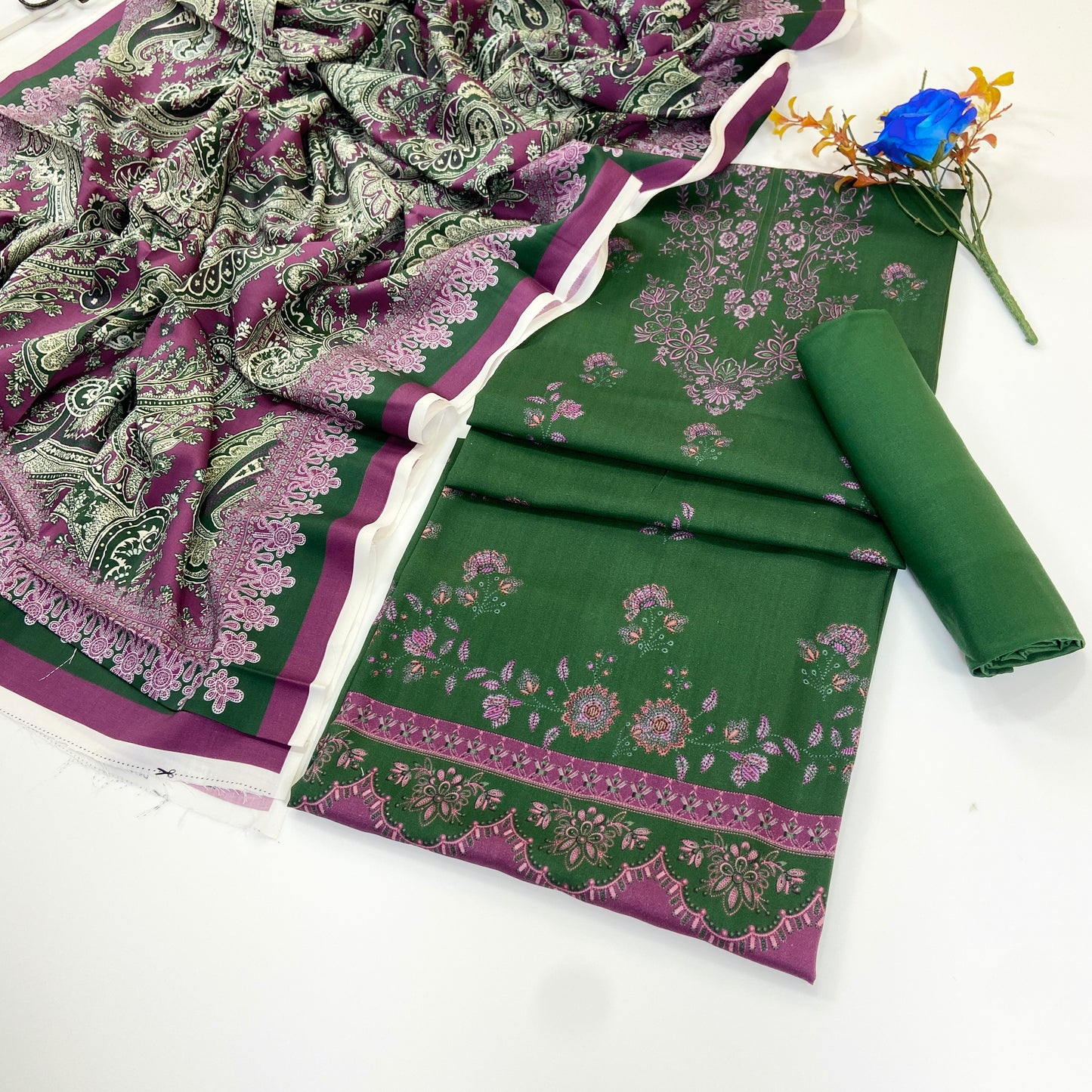 Mausummery Digital Printed Linen 3PC