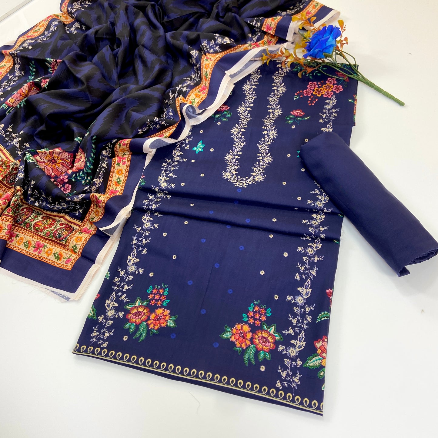 Mausummery Digital Printed Linen 3PC