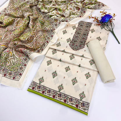 Mausummery Digital Printed Linen 3PC