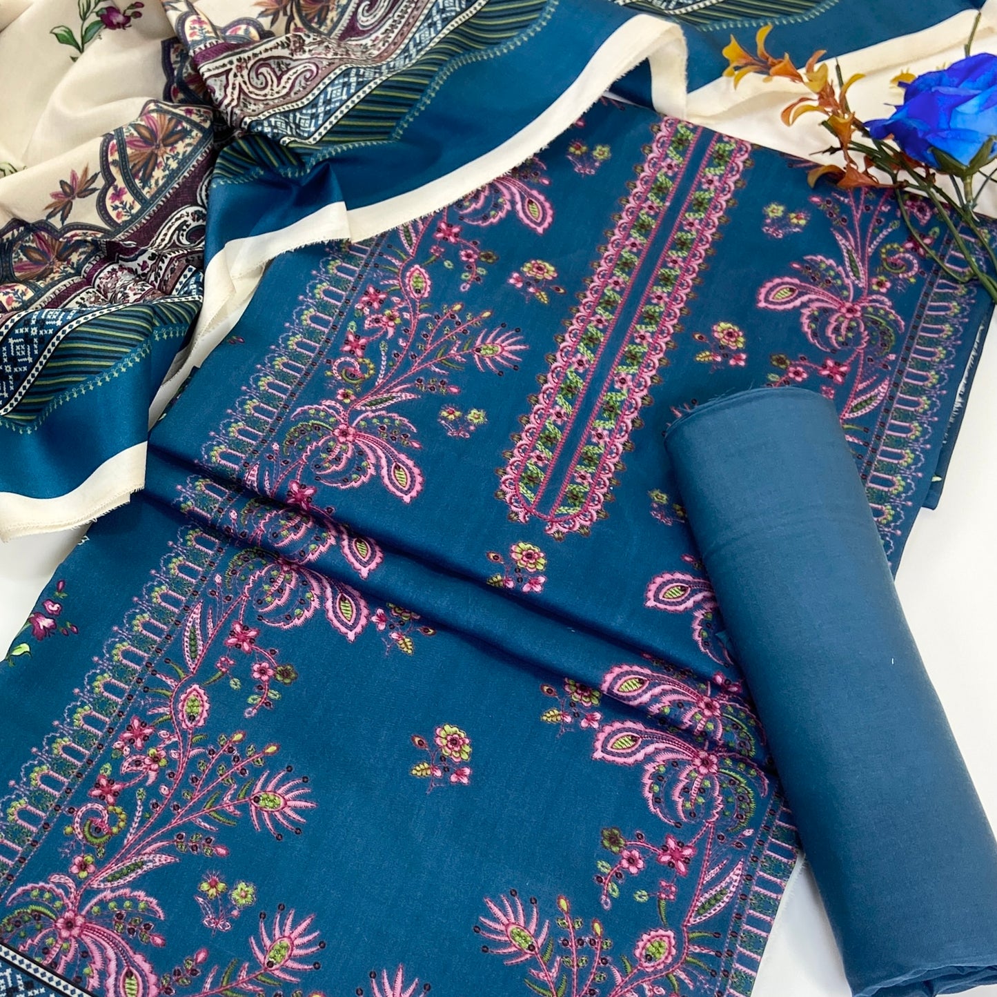 Mausummery Digital Printed Linen 3PC