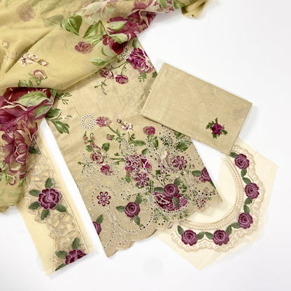Iznik Emb Luxury Lawn-3PC