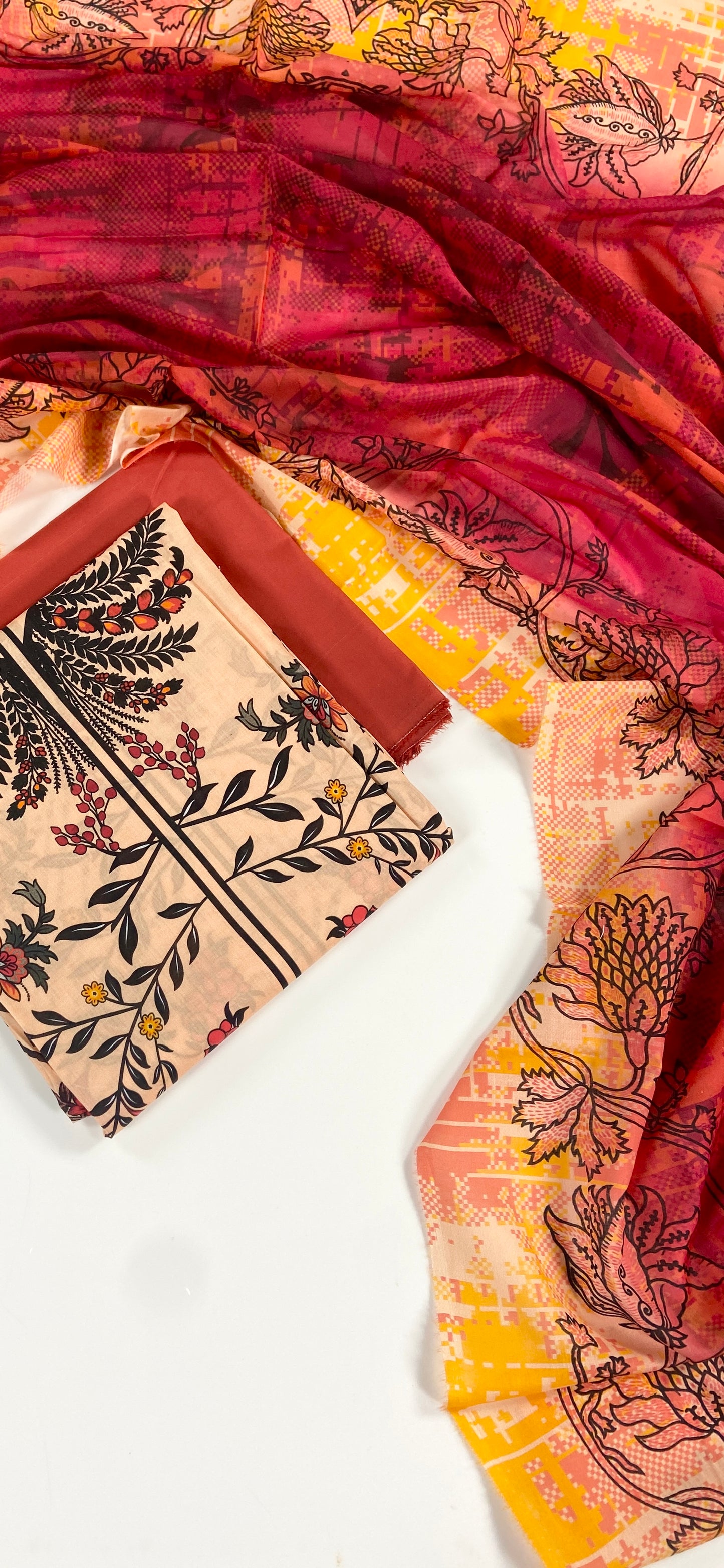 Edenrobe Digital Printed Lawn 3PC