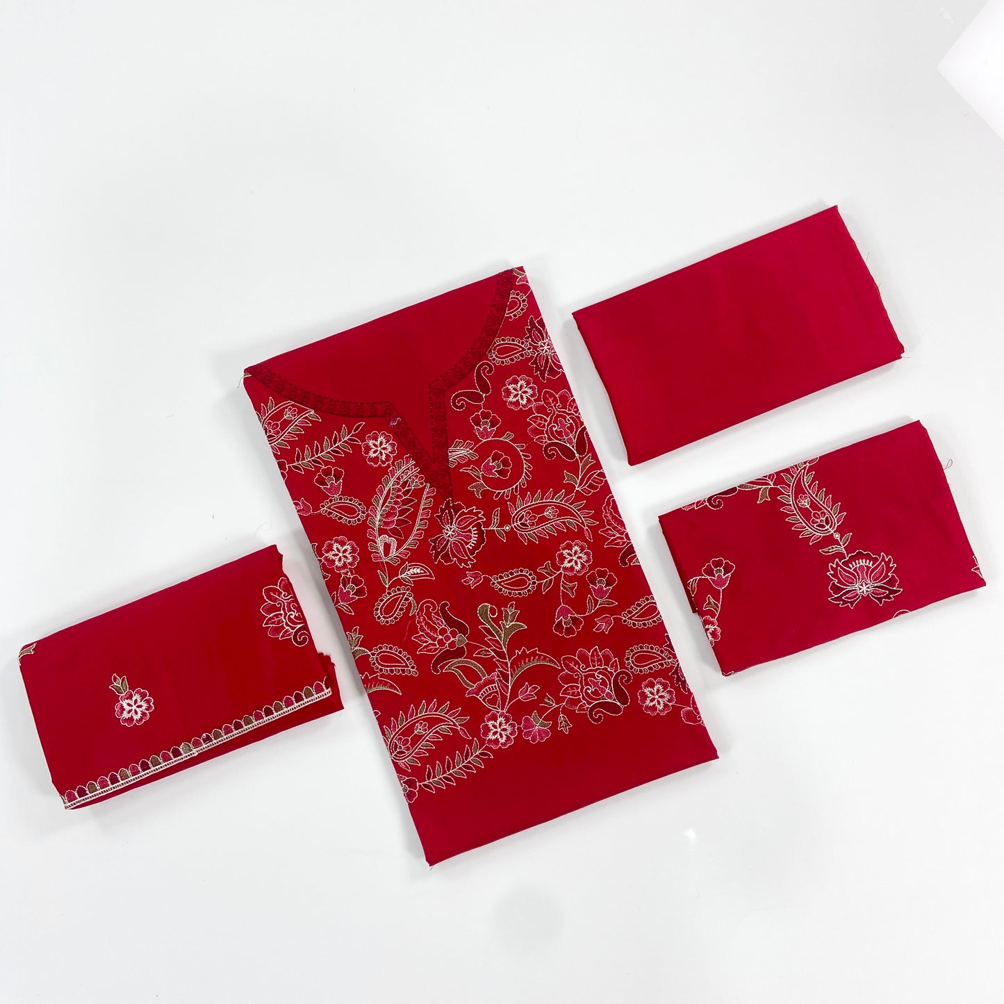 Urge Plain Embroidered Lawn 2PC