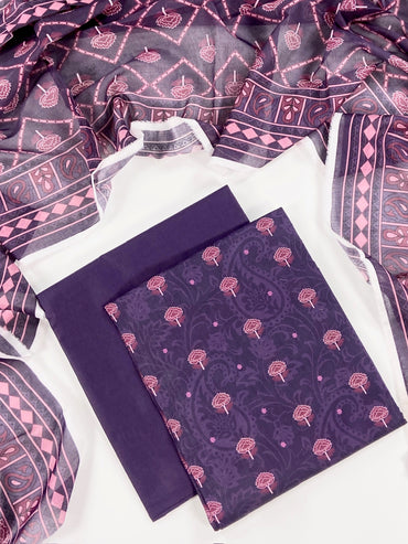 Nishat Digital Printed Lawn 3PC