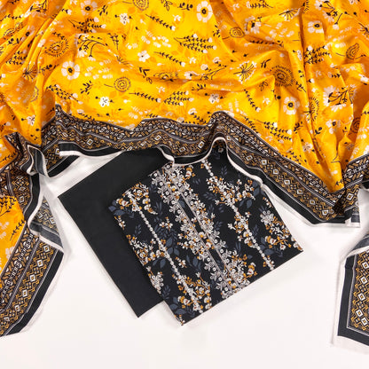 Riwaaz By Anaya Noor Printed & Emb Lawn 3PC