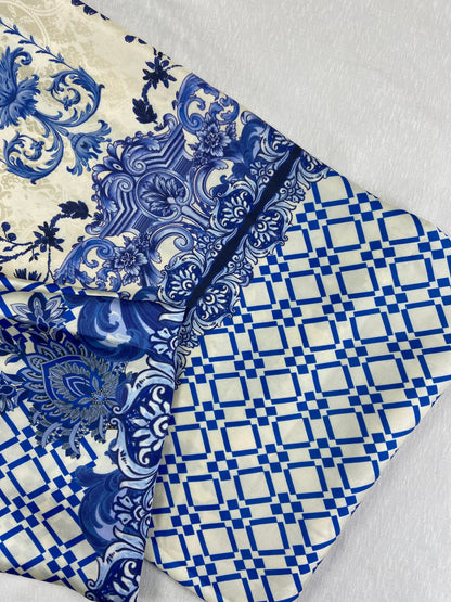 Lulusar Silk Shirt & Trouser 2-Pcs