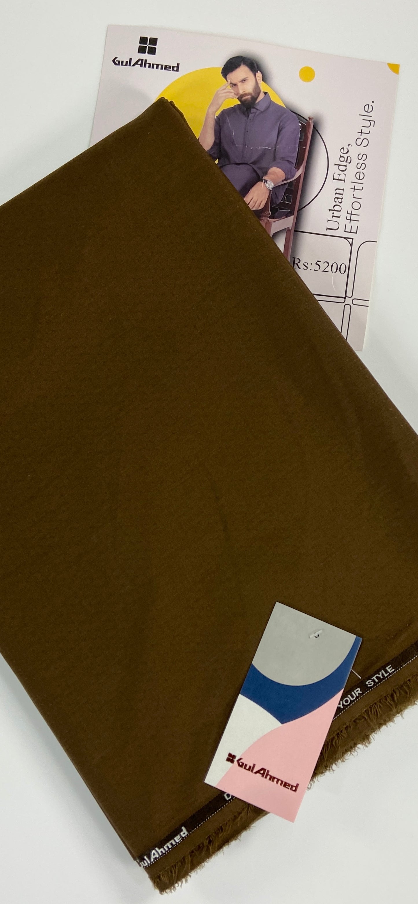 Gul Ahmed Men’s Summer Wash & Wear Suit