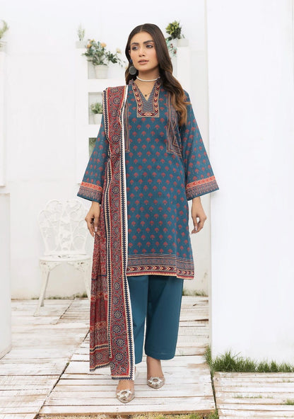 Safa Noor By Nigar Print Lawn 3-PC