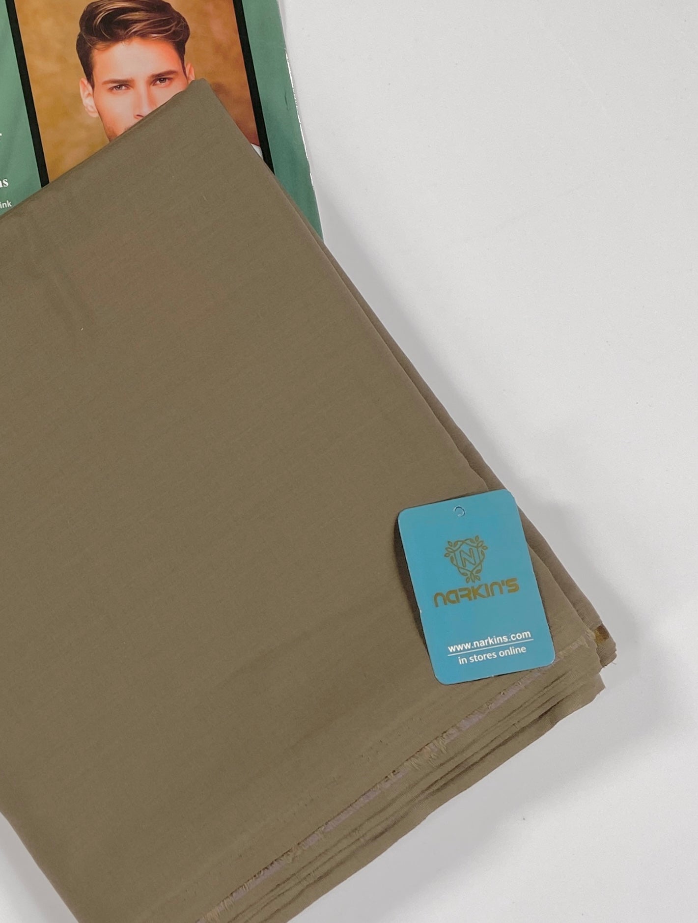 Narkins Men’s Summer Wash&Wear Suit – Unstitched