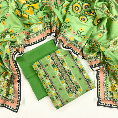 Mashaim Digital Printed Lawn 3PC