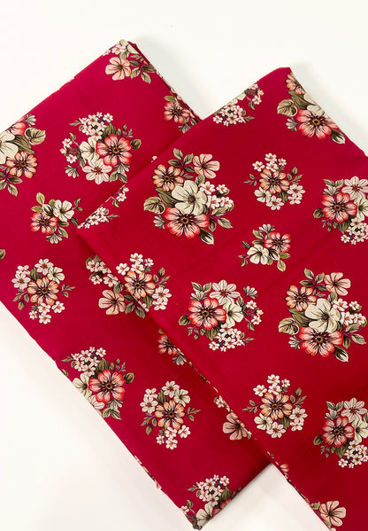 Anaya Noor Printed Bana Dora Slub Linen 2PC