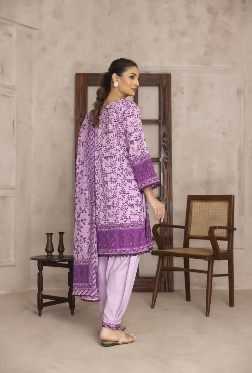 Salina Regalia Lawn Printed 3-PC