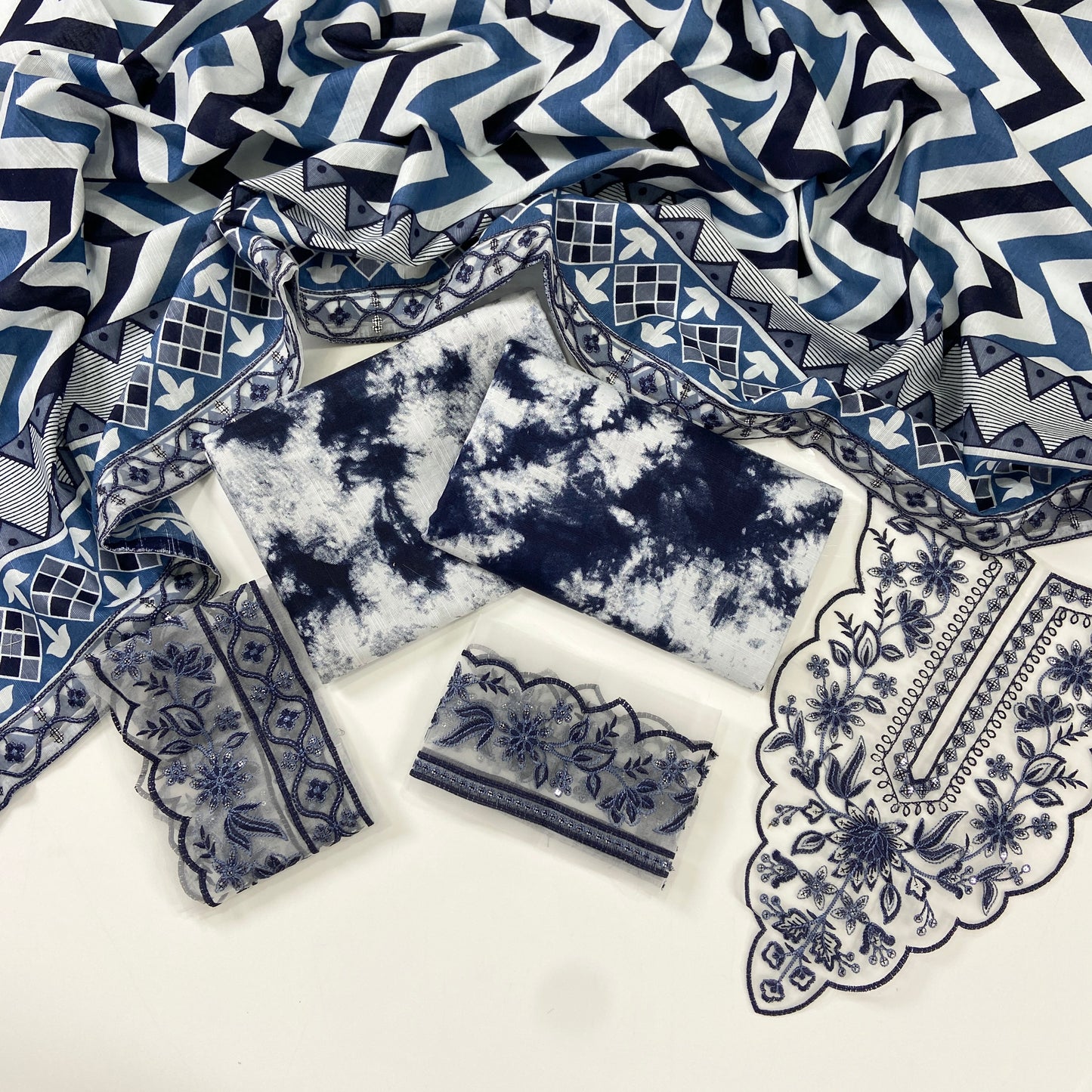 Sapphire Hit Code Khaddar-3PC