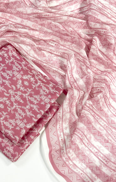 Bin Saeed Digital Printed Lawn 3PC